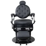 Black Matte Barberchair - Afbeelding 2