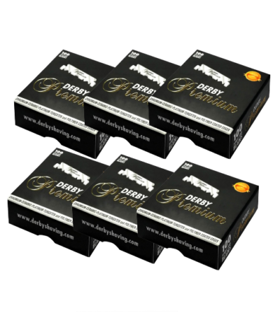 Derby Premium Single Edge Blades 6 X 200 stuks