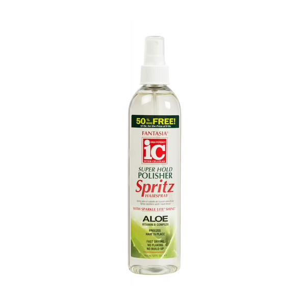 Fantasia IC Super Hold Polisher Spritz Hairspray 12 oz