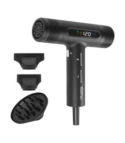 Koofex Föhn Airbrush Haardroger KF-8255 zwart