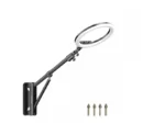Hairmano ringlamp muurstatief met driehoekige arm
