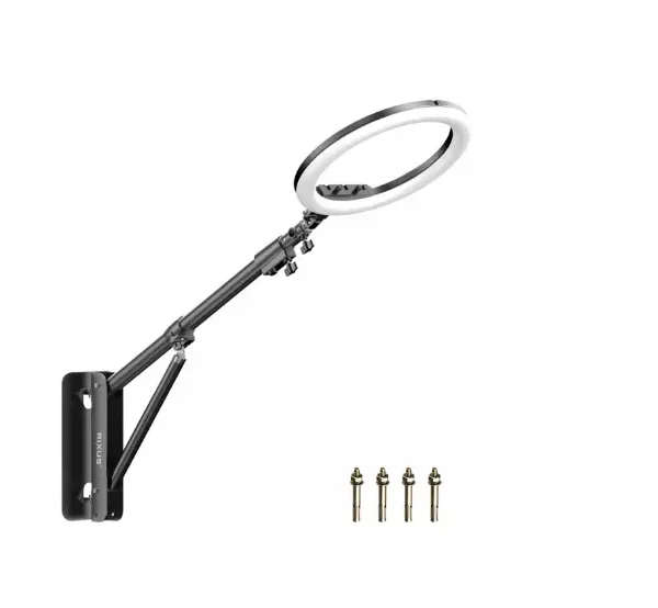 LED Ringlight + Muurstatief set