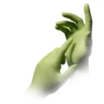 Nitril Handschoenen Limoen Groen 100st - Afbeelding 3