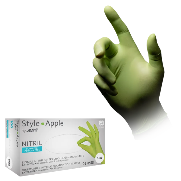 Nitril Handschoenen Limoen Groen 100st