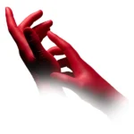 Nitril Handschoenen Rood 100st - Afbeelding 3