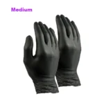 Nitril Handschoenen Zwart Small 100st