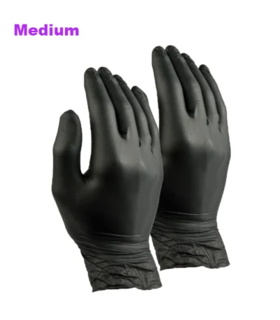 Nitril Handschoenen Zwart Small 100st