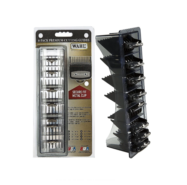 Wahl Premium Cutting Guides #1-8 Opzetkammen set