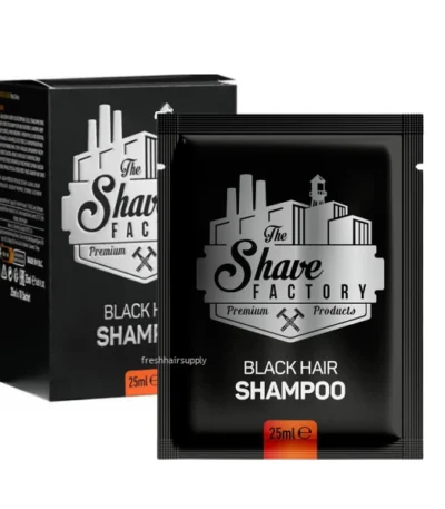 Black Hair Shampoo Dark Brown (10x 25ml)