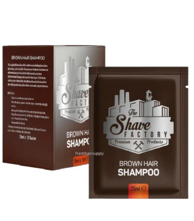 Brown Hair Shampoo Dark Brown (10x 25ml)