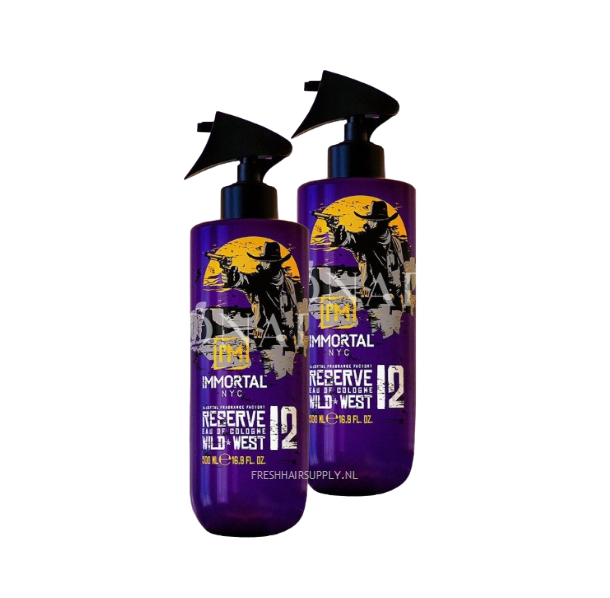 Immortal Original Reserve Eau de Cologne Wild West 500ml