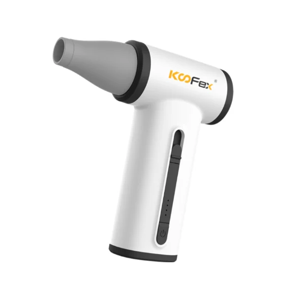 Mini Oplaadbare Blower wit grijs