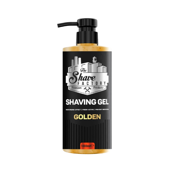 The Shave Factory Shaving Gel Golden 1000 ml