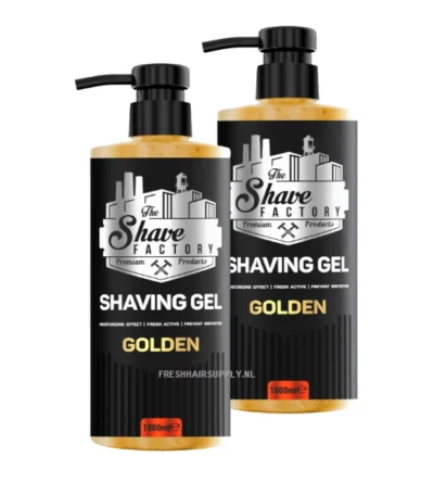 The Shave Factory Shaving Gel Golden 1000 ml