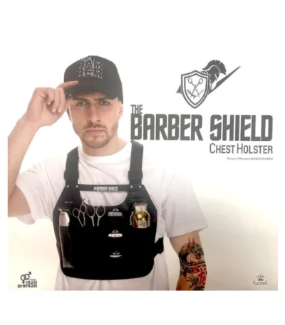 Chest Holster Premium Houder Apron Pusat Barber Shield