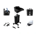 Draagbare wastafel met elektrische pomp