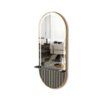 Kappersspiegel met verlichting Mike Gold