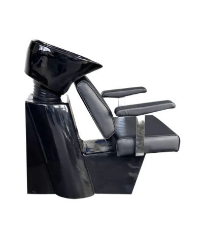 Kappersstoel met wastafel Lavis Black
