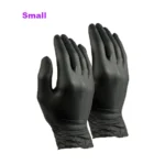 Nitril Handschoenen Zwart Small 100st