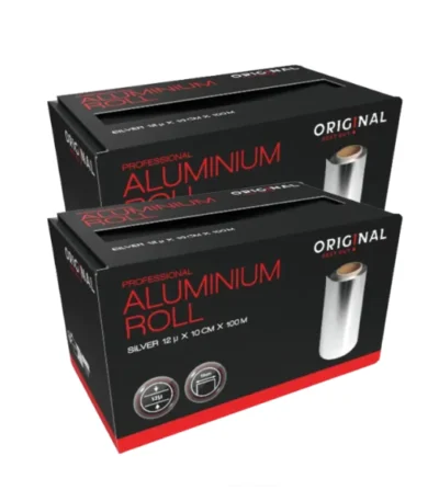 OBB Aluminium folie Rol 12µ Zilver 10cm x 100m
