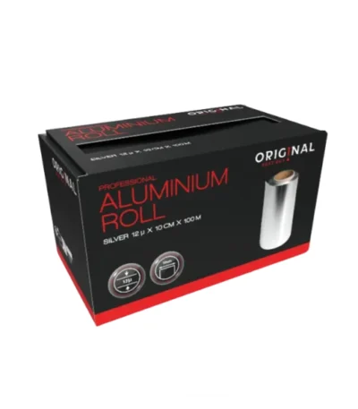 OBB Aluminium folie Rol 12µ Zilver 10cm x 100m