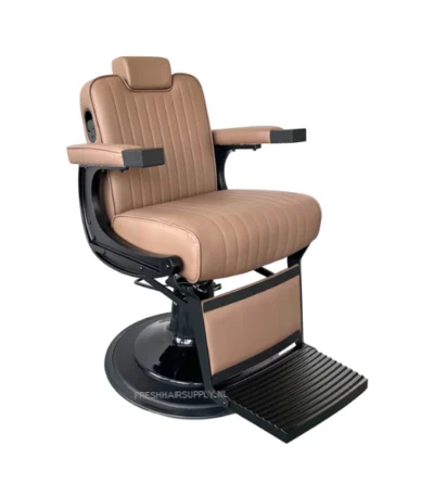 Barberstoel Kaki bruin