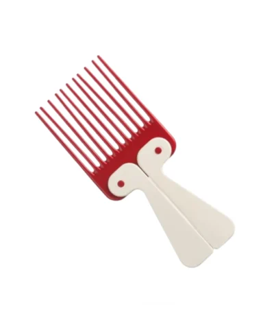 Eurostil Opvouwbare kam rood