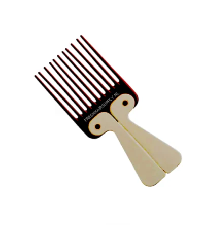 Eurostil Opvouwbare kam zwart