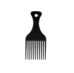 Eurostil Zwarte Kam met 11 Tanden groot