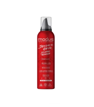 Modus Spider Hair Styling Mousse Hold Level 7