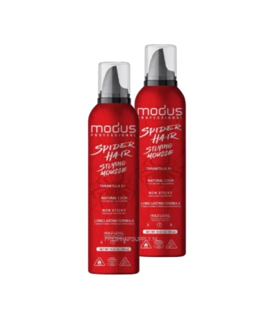Modus Spider Hair Styling Mousse Hold Level 7
