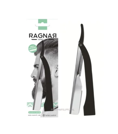 Ragnar Razor Black Metal Handle
