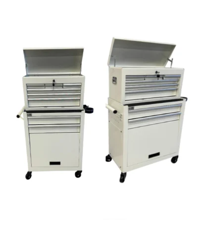 Salon Gereedschapswagen Opzetkast Jet Wit