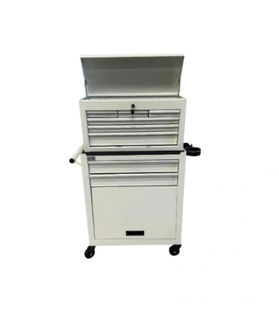 Salon Gereedschapswagen Opzetkast Jet Wit