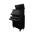 Salon Gereedschapswagen Opzetkast Jet zwart