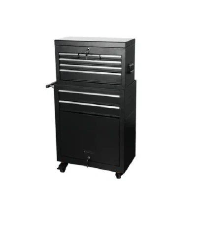 Salon Gereedschapswagen Opzetkast Jet zwart