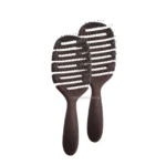 SalonPro D-Flex Detagler Borstel Donkergrijs