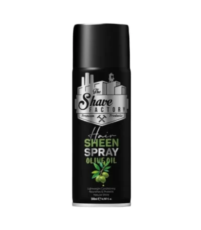 The Shave Factory Hair Sheen Spray Olive Oil 500ml