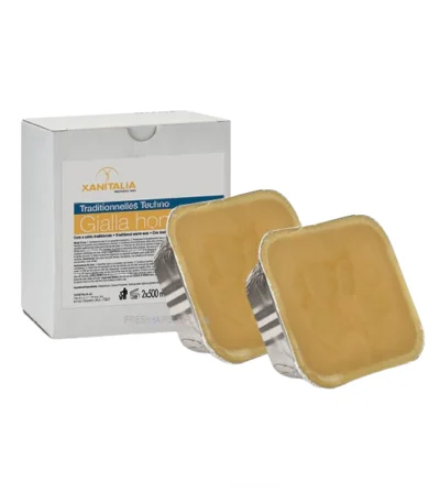 Traditionnelles techno wax hair Gialla Honey 2 x 500g