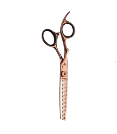 Troja professional Linkshandige Coupeschaar 6 Left Rose Gold