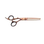 Troja professional Linkshandige Coupeschaar 6 Left Rose Gold