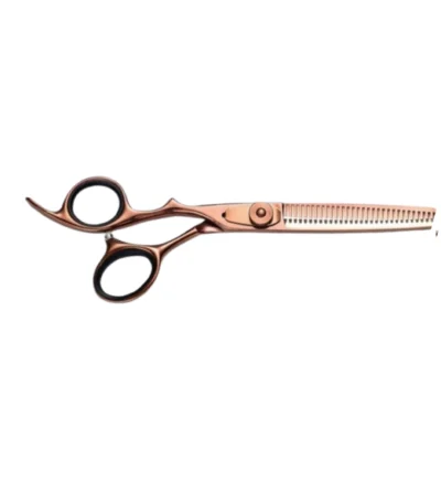 Troja professional Linkshandige Coupeschaar 6 Left Rose Gold