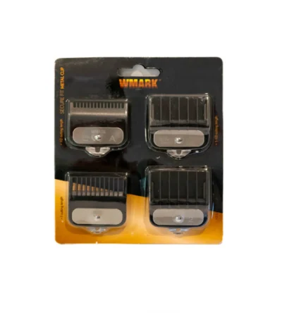 Wmark Opzetkamset Preumium zwart 4 stuks