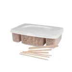 Xanitalia Houten Spatelset voor Ontharing 300 stuks 3 Maten