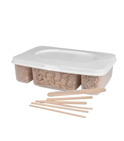 Xanitalia Houten Spatelset voor Ontharing 300 stuks 3 Maten