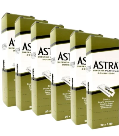 Astra Double Blades Scheermessen 20x5 - Per 6 Pakken