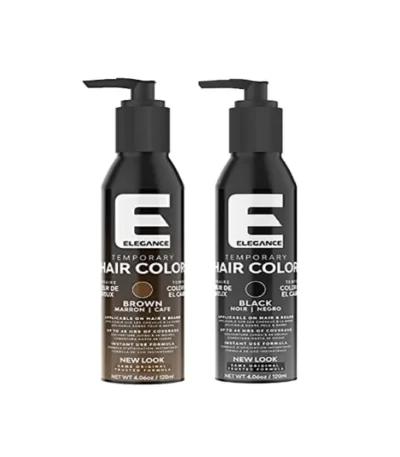 Elegance Semi Permanent Hair Color Black 120 ml