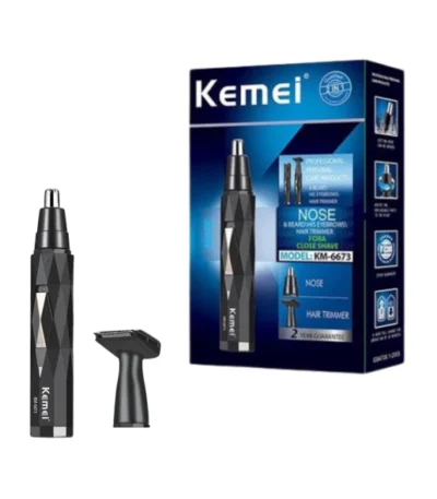 Kemei Neushaartrimmer 2 in 1 oplaadbaar