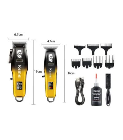Kemei Professional Clipper and Trimmer Set