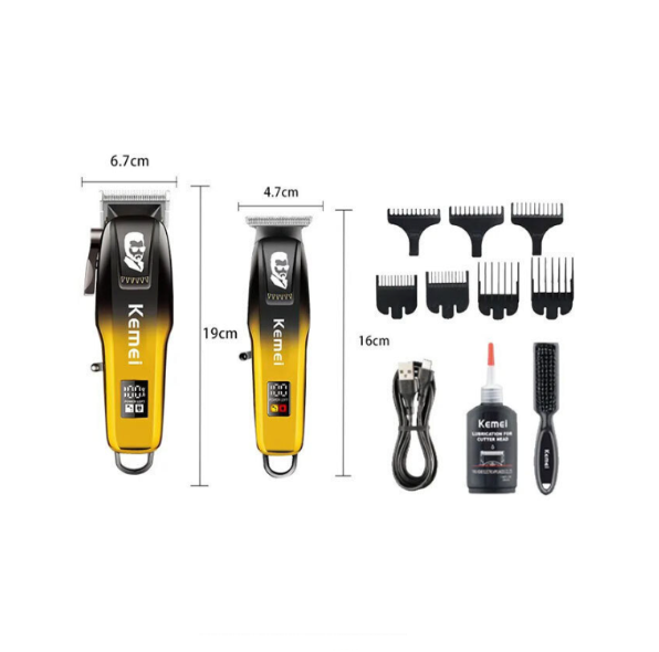 Kemei Professional Clipper and Trimmer Set